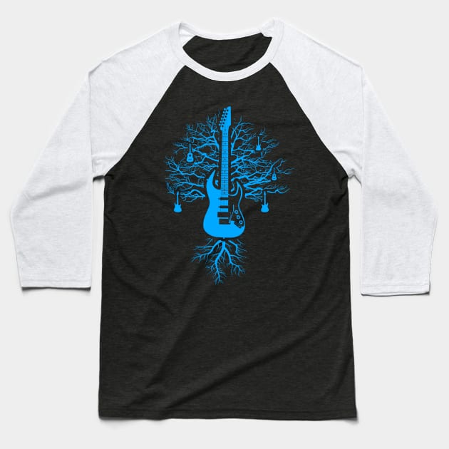 Guitar Baseball T-Shirt by Dojaja